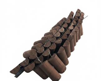 Log Roll Garden Edging