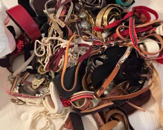 Assorted Womens Belts Lot