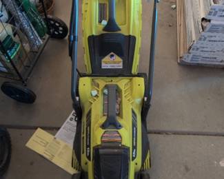 Ryobi inch V Lithium Lawnmower