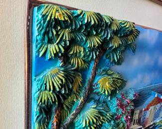Textured Relief Framed Art Set  Pieces sixth image