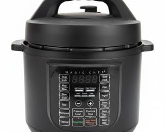Magic Chef in Qt. Matte Black Electric MultiCooker