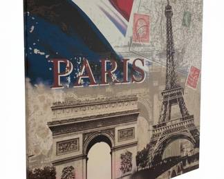 Paris Collage Canvas Print
