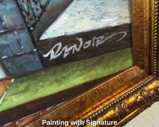 Painting with Signature