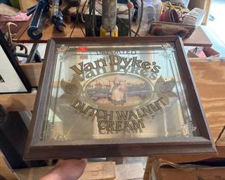 VAN DYKE'S FRAMED MIRROR