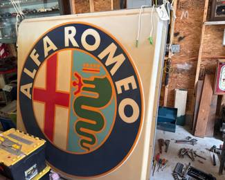 ALFA ROMEO DEALERSHIP SIGN