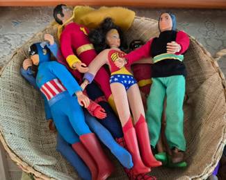 Vintage super heroes