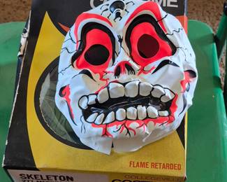 Collegeville Skeleton mask 1972