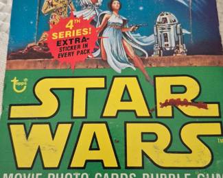 1977 Star Wars trading cards