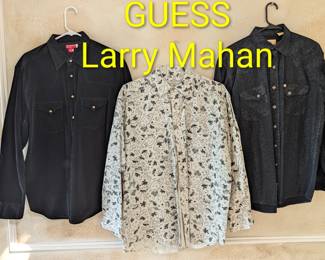 Vintage Guess, Larry Mahan Shirts