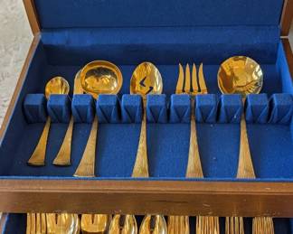 Golden Flatware