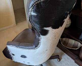 Cowhide Office Chair