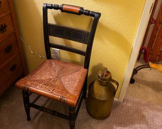 Antique Hitchcock chair
