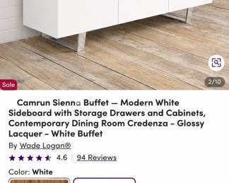 Select items may include original retail references for comparison. Estate sale pricing is thoughtfully reduced below retail value.