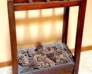 arts and crafts mission oak unbrella stand