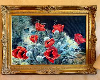 Poppies by Joann van Cleave.