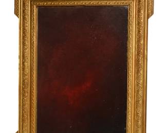 19th Century Original Antique French Empire Rococo Wooden Wall Mirror