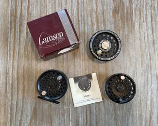 Lamson Fly Fishing Reel and spools