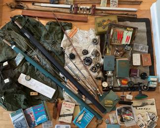 Lifetime Collection of Antique and Vintage Fishing!
