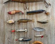 Antique and vintage lures
