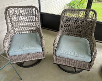 Swivel rocker chairs and really good shape