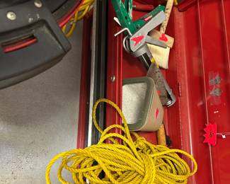 Numerous extension cords, heavy gauge