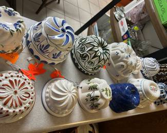 Numerous Vintage molds