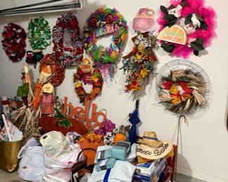 Holiday Wreaths and Decorations
