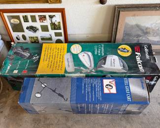 New Golf Club Set and Caddy