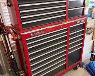 Ventage Sears Tool Cabinet with Metric/SAE Tools