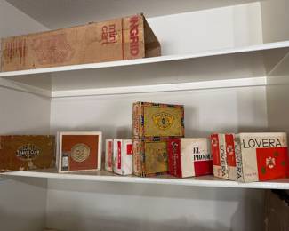 Antique Cigar Boxes