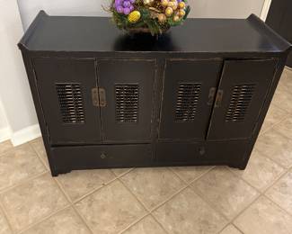 Antique Side Bar Cabinet/Credenza