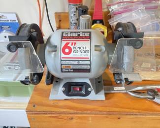 The garage is full of tools and essentials.