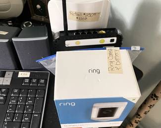 Like new Eero Pro 7 wireless router, ring doorbell system.