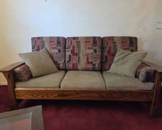 Heirloom Hardwood Sofa