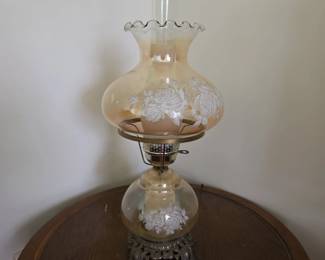 Vintage Hurricane Lamp