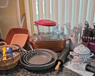 Henckels, Anchor, Copper Chef Kitchen Lot