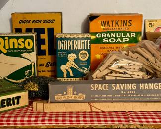 Antique Advertising Rinso ,Vel, Merit, & More