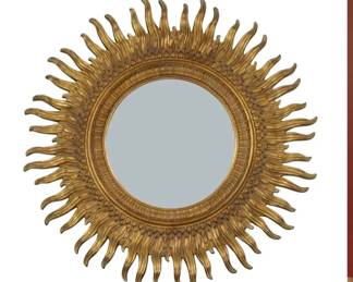 Ethan Allen Sunburst Mirror