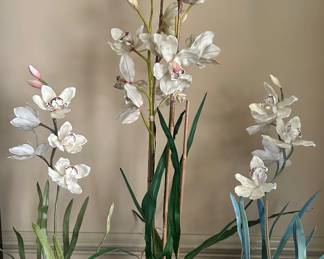 Faux Orchids