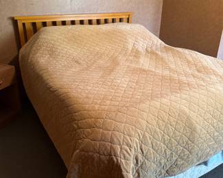 Full Size Bed and Headboard 