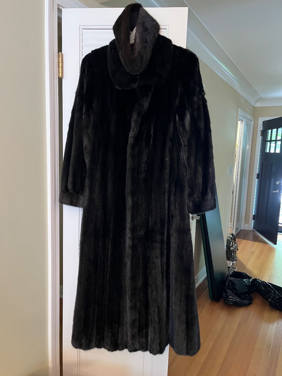 Full length mink coat