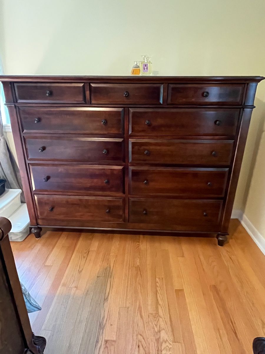 Restoration Hardware Camden dresser with cedar drawers - 65wx50hx18d