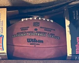 Gayle Sayers signed football