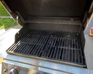 Weber Genesis II grill with natural gas hookup
