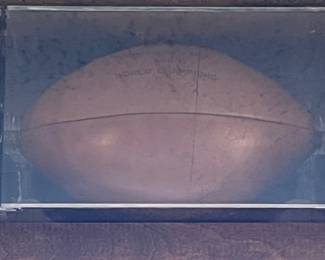 1963 Chicago Bears signed football