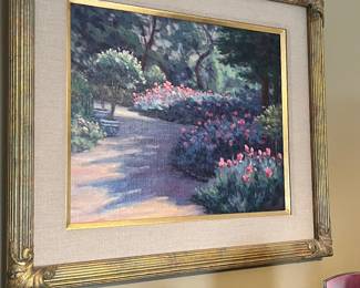 garden painting from Union Pier MI