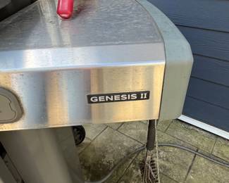 Weber Genesis II grill with natural gas hookup