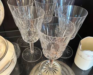 Waterford Lismore stemware
