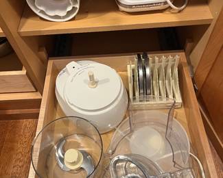 kitchenaid blender, cuisinart food processor