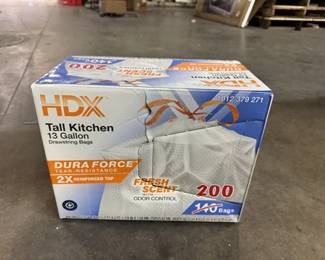 HDX 13 Gallon Tall Kitchen Trash Bags
